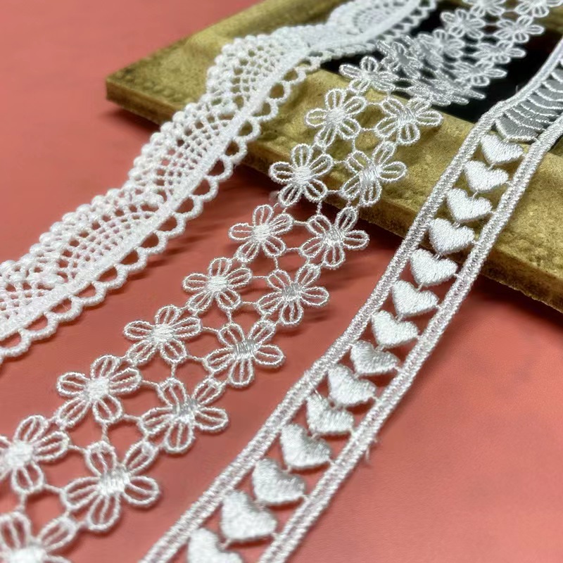 New Mesh Embroidery Bead Tube Embroidery African Fabric Lace